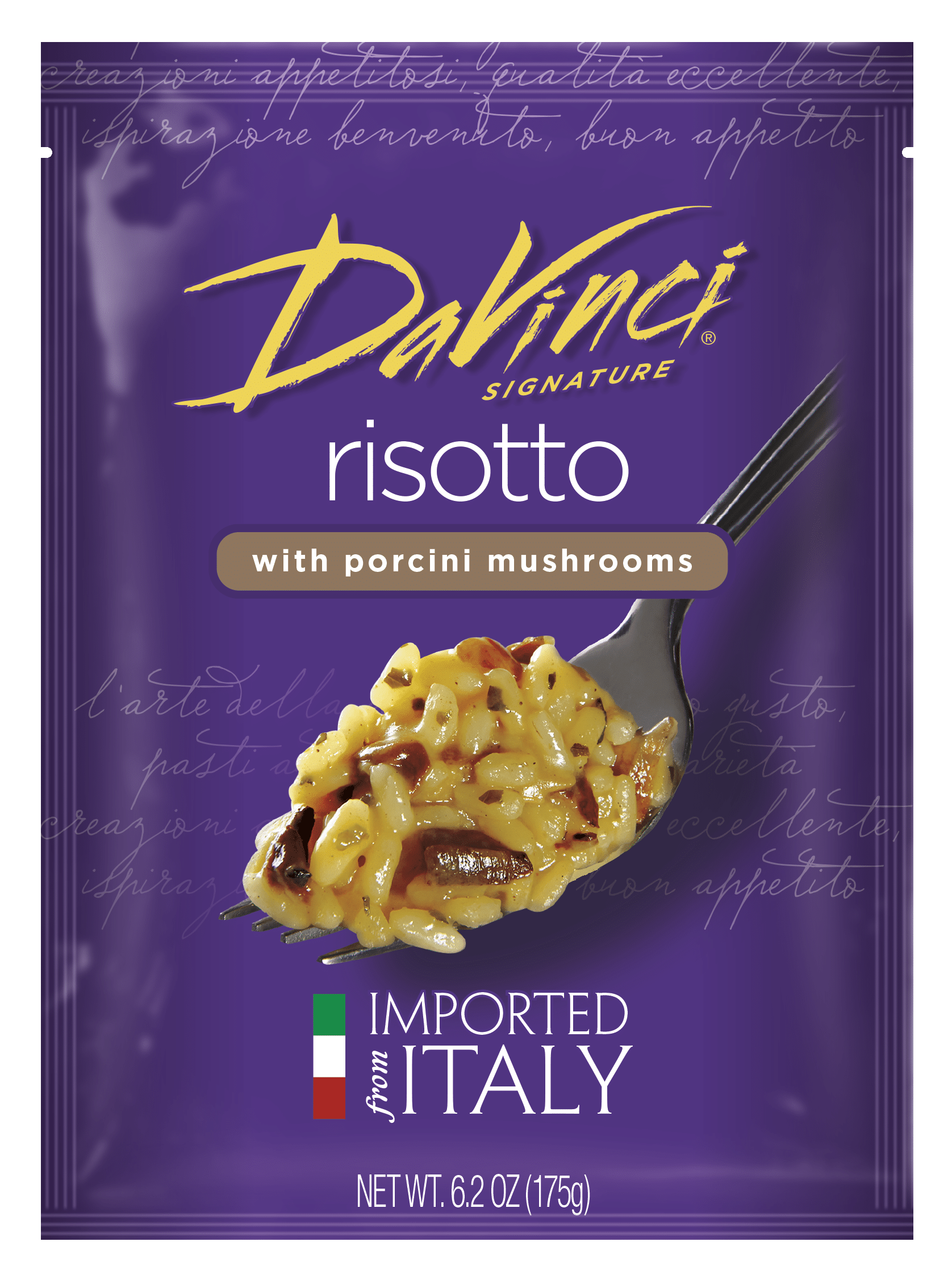 DaVinci Pasta Risotto with Porcini Mushrooms | Davinci Signature
