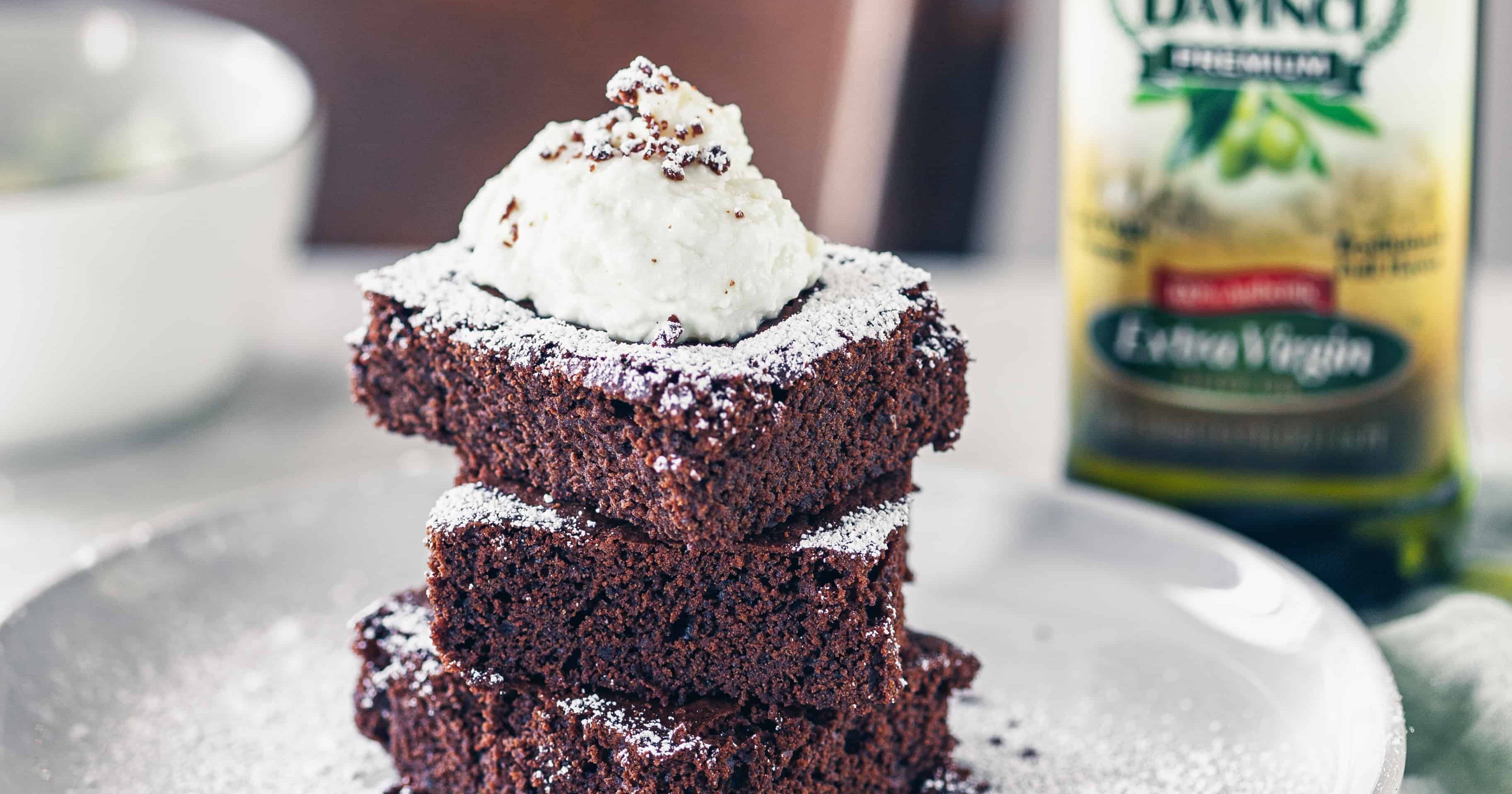 DaVinci Olive Oil Brownies | Davinci Signature